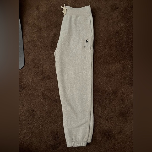 Ralph Lauren Polo Fleece Sweat Pants Grey - Picture 1 of 5